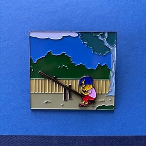 *SOLD* The Simpsons 3D Milhouse Enamel Pin, 2 5/8”x2 1/2”